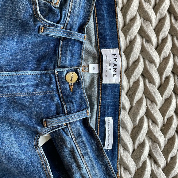 FRAME Skinny Crop Denim - Picture 4 of 6